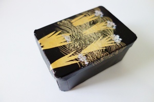 東京国立博物館で作った八橋蒔絵螺鈿硯箱