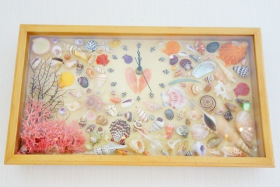 神奈川真鶴「遠藤貝類博物館」の時計