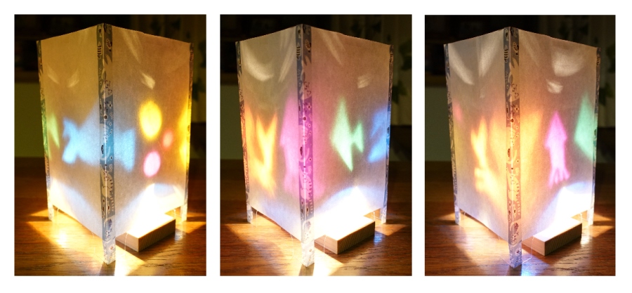 【科学工作】回り灯籠で『ミニ水族館』～ランプを使った上昇気流の実験工作！