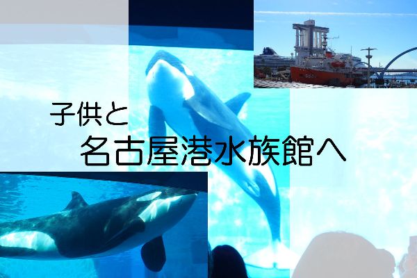 【愛知・水族館】子供とシャチを見に名古屋港水族館へ！